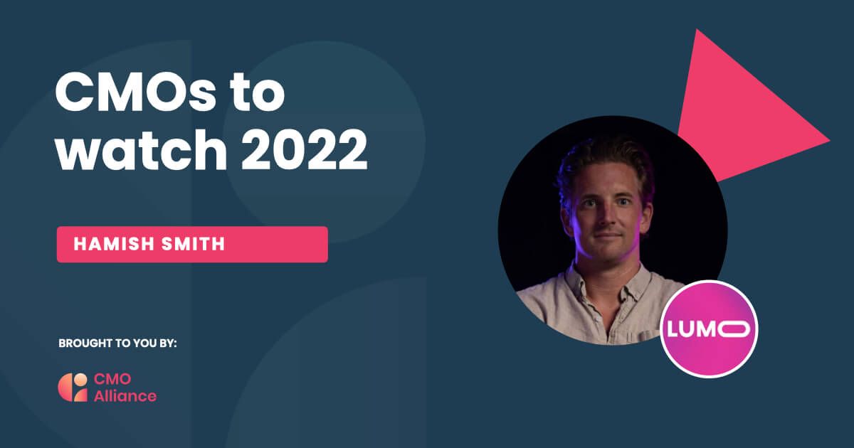 CMOs to watch 2022: Hamish Smith highlight image