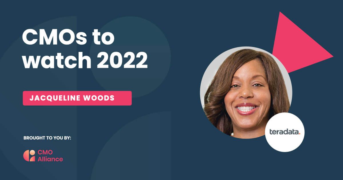 CMOs to watch 2022: Jacqueline Woods highlight image
